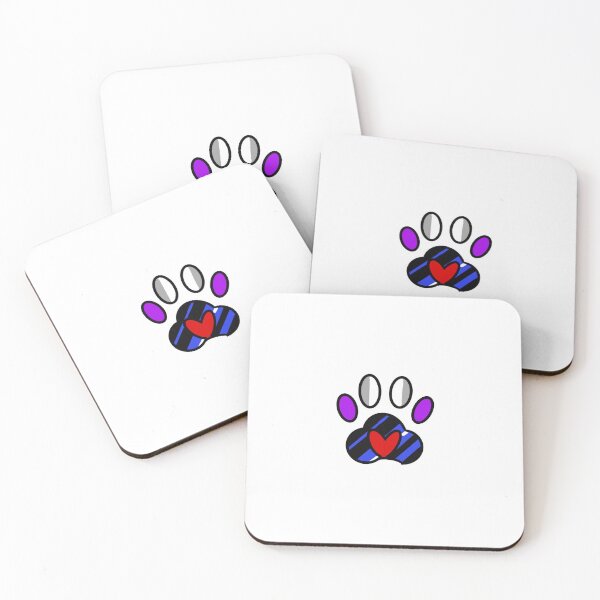 Item preview, Gray sexual pup paw designed and sold by Ears tails and toebeans.