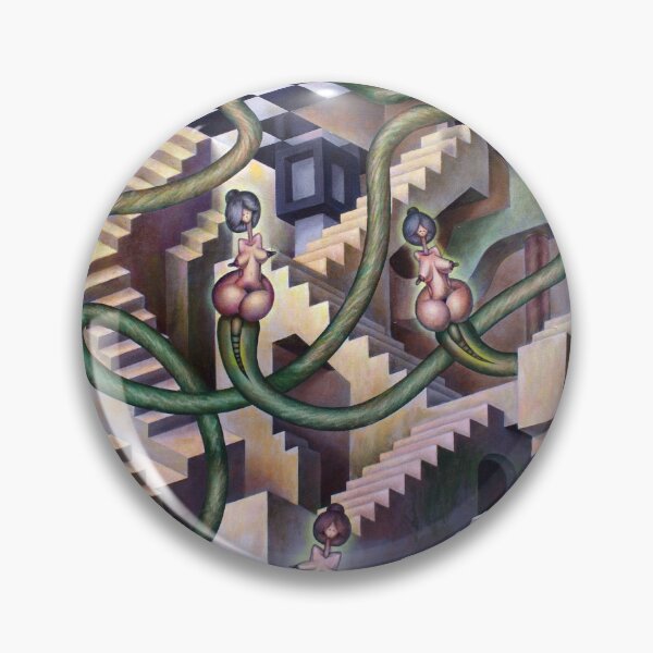 Item preview, impossible but inhabited architectures designed and sold by Jose Gabaldon Art.