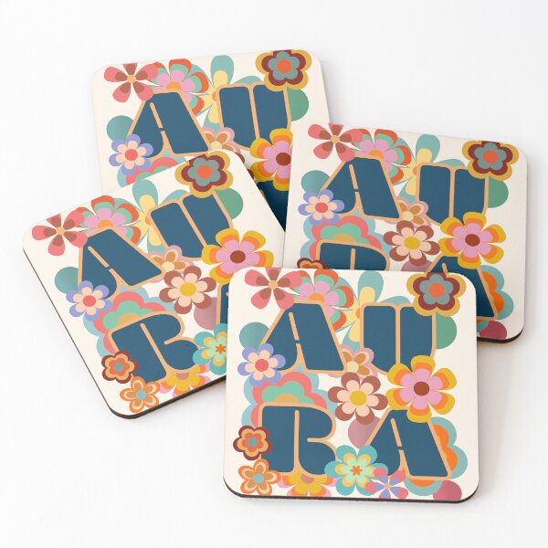 Item preview, Aura boho retro floral  designed and sold by InkRiot Studios.