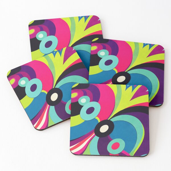 Item preview, Vivid Retro Swirl: 60s Psychedelic Abstract Pop Art designed and sold by Ela Art Space .