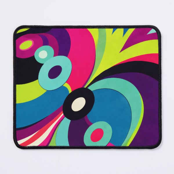 Item preview, Vivid Retro Swirl: 60s Psychedelic Abstract Pop Art designed and sold by Ela Art Space .