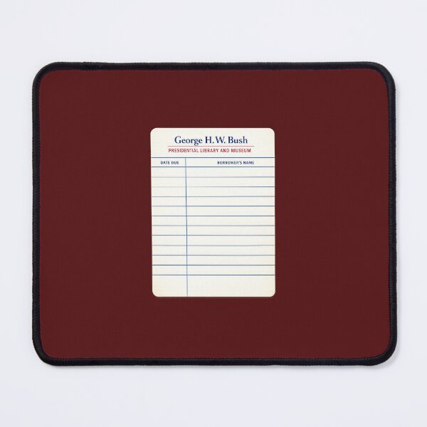 Item preview, George H W Bush designed and sold by Broken Antler Designs .