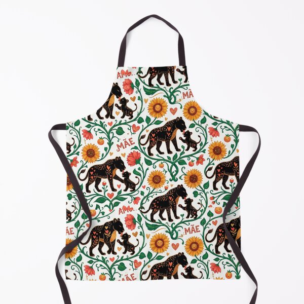 Item preview, Mother Lioness Amor - Botanical Wildlife Pattern designed and sold by edstorebeaches.