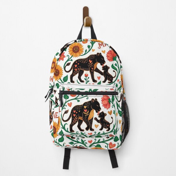 Item preview, Mother Lioness Amor - Botanical Wildlife Pattern designed and sold by edstorebeaches.