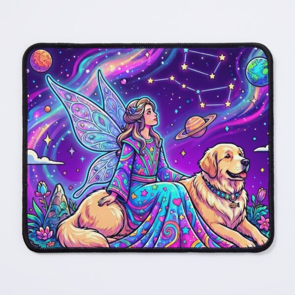 Item preview, The angel and the dog designed and sold by PP&RAINBOW SHOP.