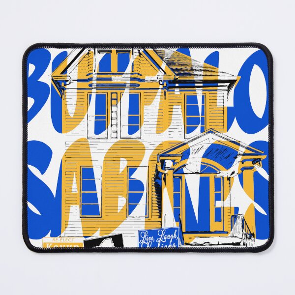 Item preview, Buffalo House Yellow designed and sold by karlkapri.