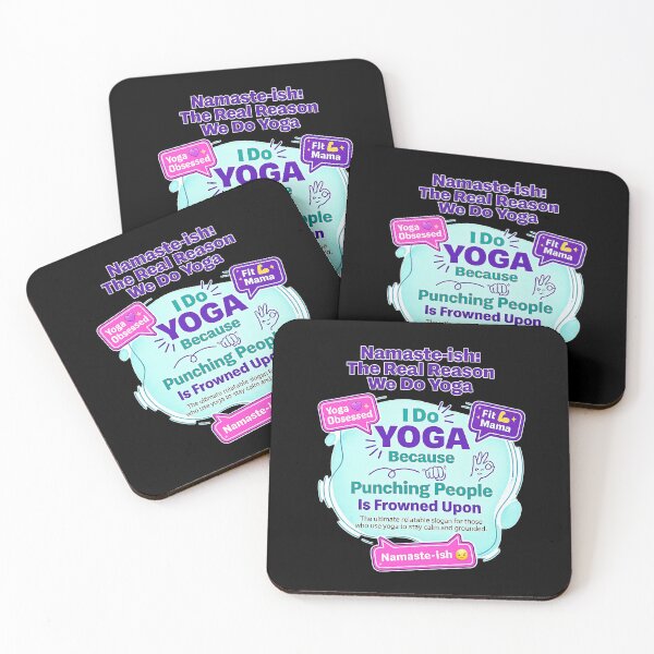 Item preview, Namaste-ish: I Do Yoga Because… designed and sold by tw2us.