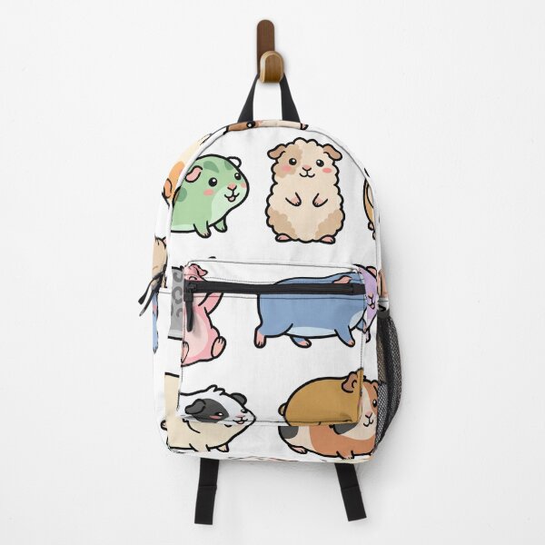 Item preview, Kawaii Guinea Pig Sticker Sheet Cute Cavy Doodles and Pastel Pets designed and sold by VineVibe16Studio.