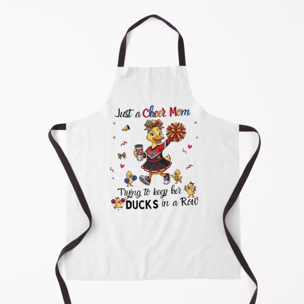 Item preview, Just a Cheer Mom Trying to Keep Her Ducks in a Row – Cute Cheer Mom Duck Design designed and sold by Winarrts.