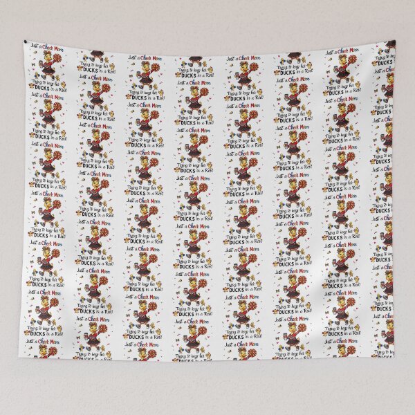 Item preview, Just a Cheer Mom Trying to Keep Her Ducks in a Row – Cute Cheer Mom Duck Design designed and sold by Winarrts.