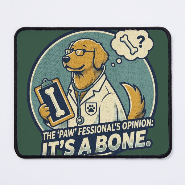 Item preview, Funny Dog Doctor It’s a Bone Vet Humor T-Shirt designed and sold by Negisandeep studio.