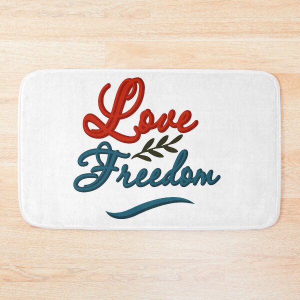Item preview, Love  Freedom Typography Design designed and sold by DesignbyAnnaM.