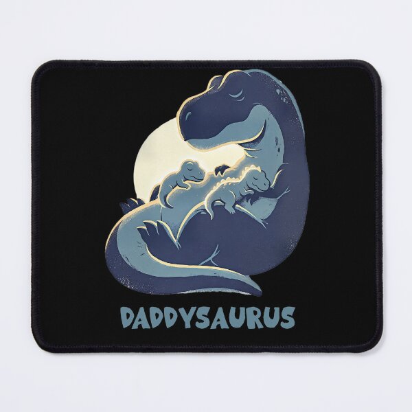 Item preview, Vintage Daddysaurus Gentle Dino Family Scene designed and sold by MythicCotton.
