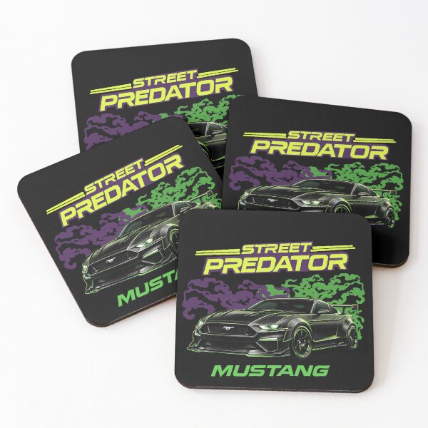 Item preview, Street Predator Mustang   Aggressive Muscle Car Streetwear Design designed and sold by Auto   apparel.