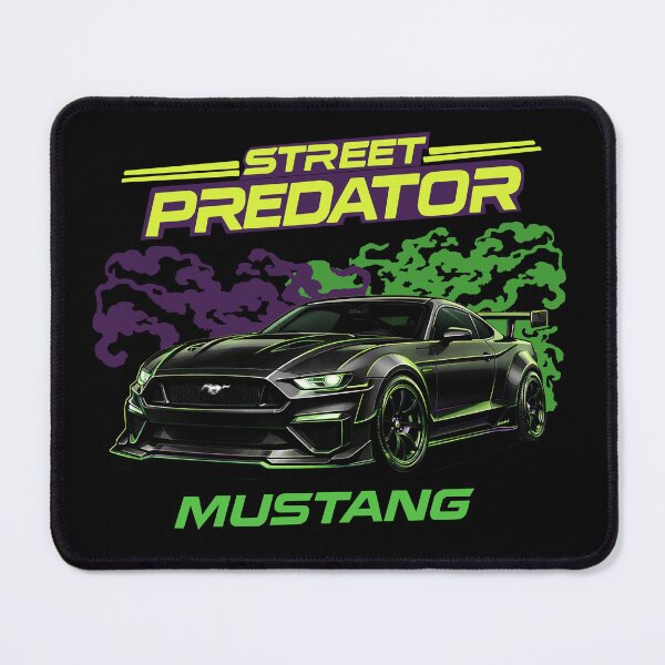 Item preview, Street Predator Mustang   Aggressive Muscle Car Streetwear Design designed and sold by Auto   apparel.