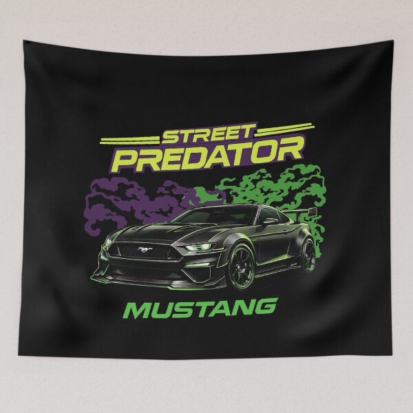 Item preview, Street Predator Mustang   Aggressive Muscle Car Streetwear Design designed and sold by Auto   apparel.
