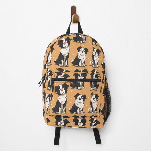 Item preview, Happy Border Collie Dog Cartoon Art Design designed and sold by NicolasGlowArt.