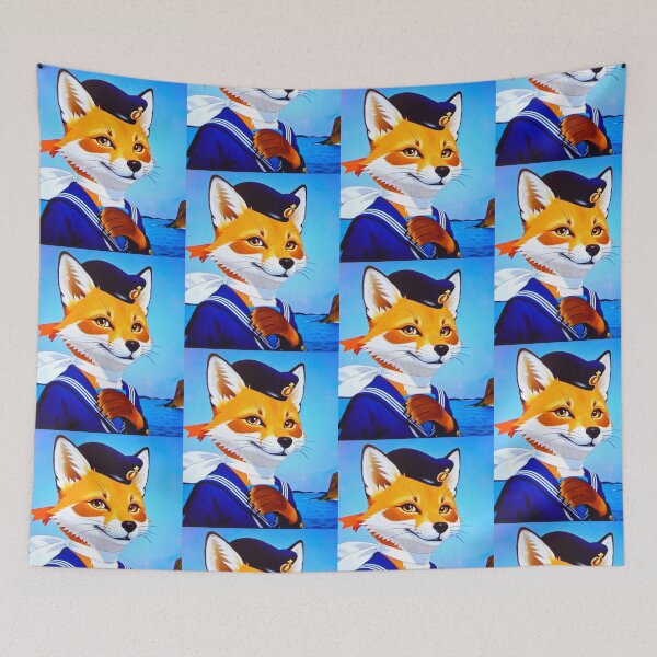 Artikelvorschau, Hallo Errol Fox entworfen und verkauft von ReggyBearclaws.
