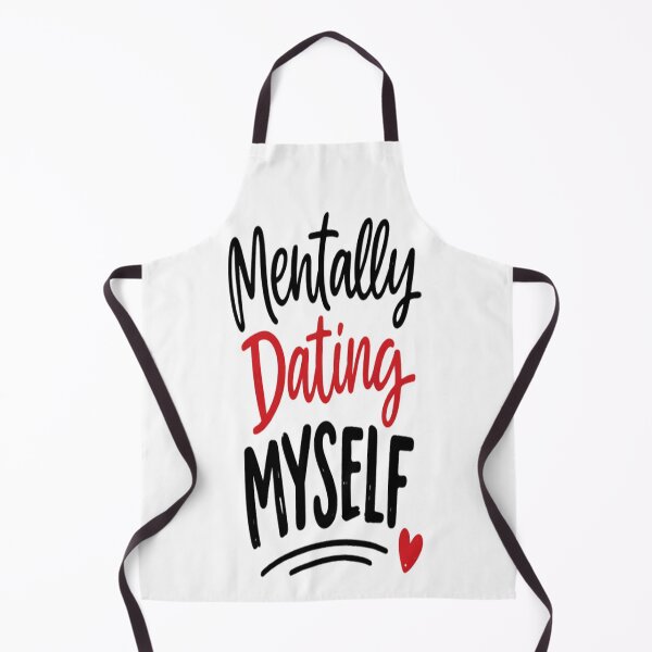 Item preview, Mentally Dating Myself Funny Self Love Shirt designed and sold by Wolf Creator.