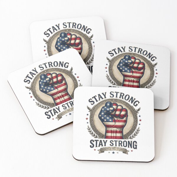 Item preview, Stay Strong Labor Day Shirt – Patriotic Minimalist USA Graphic Tee designed and sold by relso.