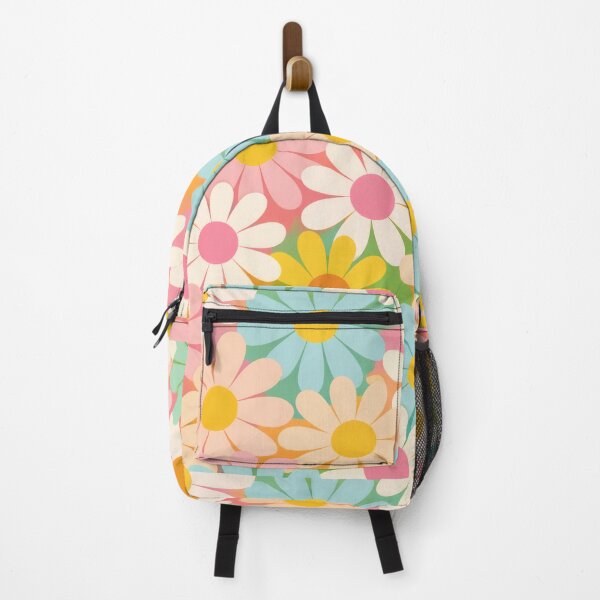 Item preview, Flower Power Pastel Daisy Pattern designed and sold by Ela Design Studio .