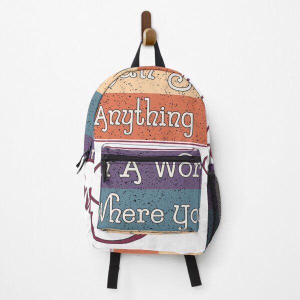 Item preview, In a World Where You Can Be Anything Be Kind – Inspirational Kindness Quote Design designed and sold by Leslie Makes Art & Crafts.