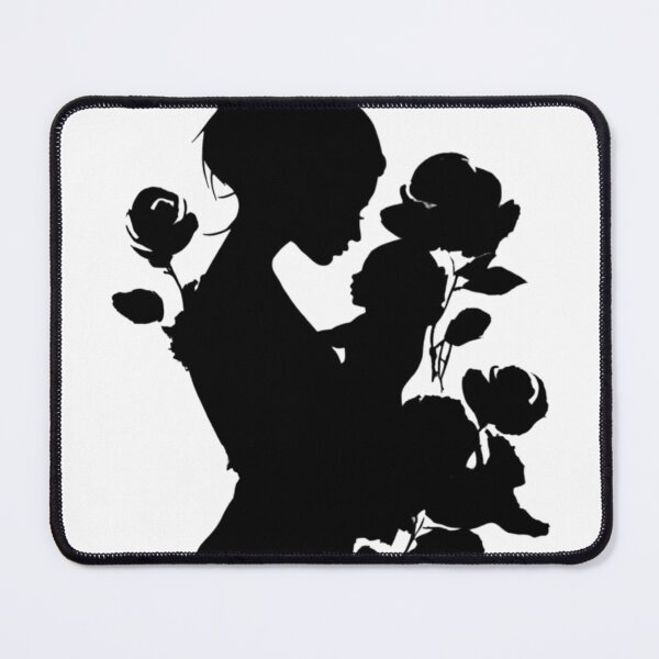 Item preview, Motherhood Silhouette Floral Art for Mother's Day designed and sold by BigStar-Cart.