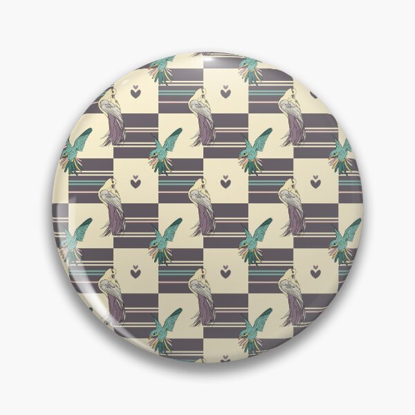Item preview, Cottagecore Bird Pattern Vintage Nature Repeat with Soft Retro Aesthetic designed and sold by Anastasiia Yurevych.