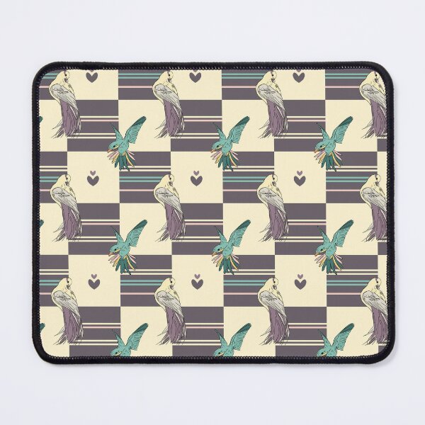 Item preview, Cottagecore Bird Pattern Vintage Nature Repeat with Soft Retro Aesthetic designed and sold by Anastasiia Yurevych.