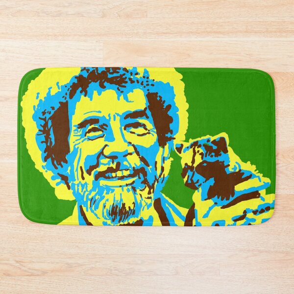 Item preview, Bob Ross with Baby Raccoon designed and sold by southeddie.