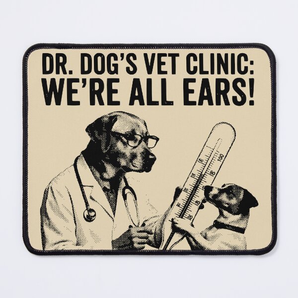 Item preview, Funny Dog Vet Clinic Shirt We’re All Ears Dogtor Humor designed and sold by Negisandeep studio.