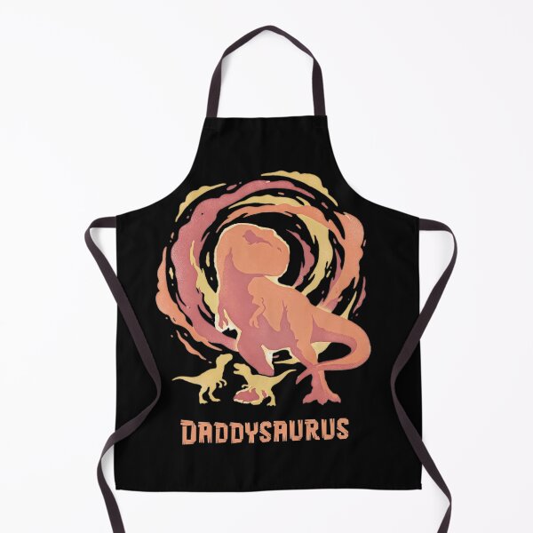 Item preview, Retro Daddysaurus Sunset Silhouette Design designed and sold by MythicCotton.