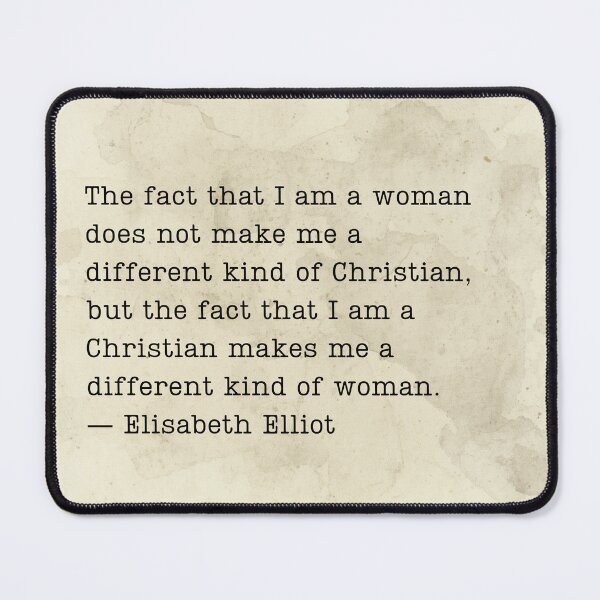 Item preview, Elizabeth Elliot Quote designed and sold by artwithvic.