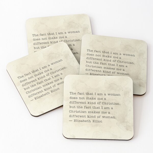 Item preview, Elizabeth Elliot Quote designed and sold by artwithvic.