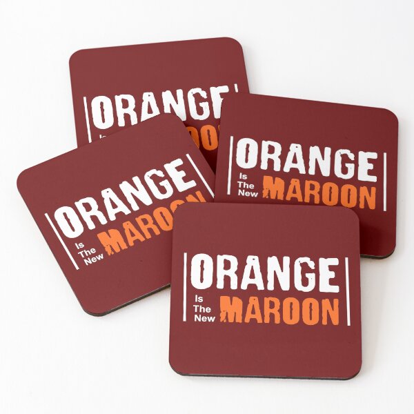 Item preview, Orange is the new Maroon designed and sold by FeedAHippie.