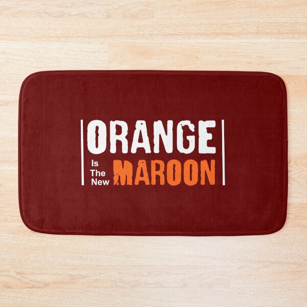 Item preview, Orange is the new Maroon designed and sold by FeedAHippie.