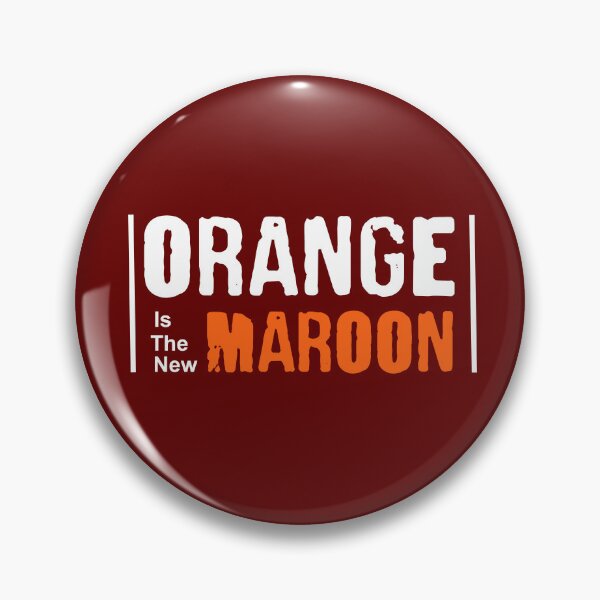 Item preview, Orange is the new Maroon designed and sold by FeedAHippie.