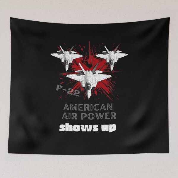 Item preview,     F-22 raptor American air power shows up  designed and sold by rocklegends99.