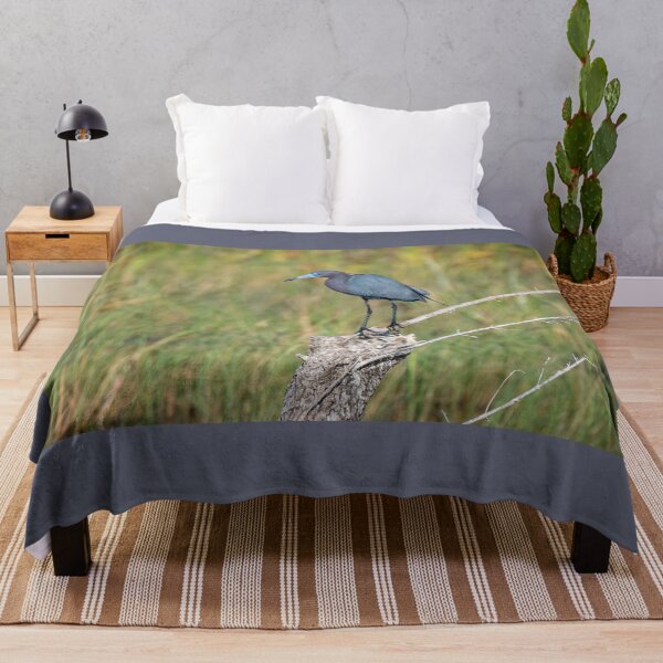 Item preview, Little Blue Heron Perched designed and sold by Debra Martz.