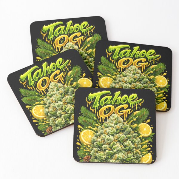 Item preview, Tahoe OG Graffiti Print | Earthy Lemon Pine OG Strain designed and sold by WAUZ.