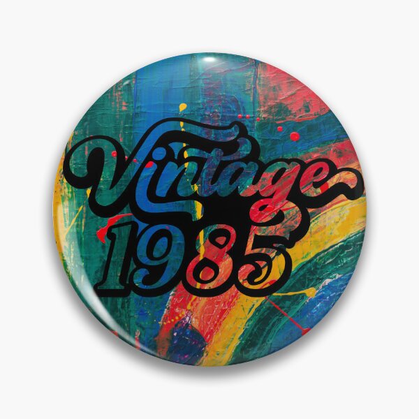 Item preview, Vibrant Paint Strokes Vintage 1985 designed and sold by DDandT.