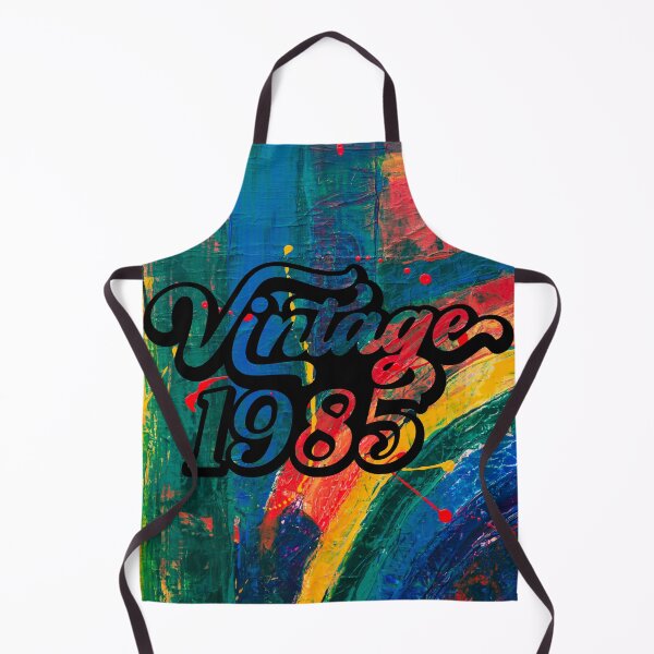 Item preview, Vibrant Paint Strokes Vintage 1985 designed and sold by DDandT.