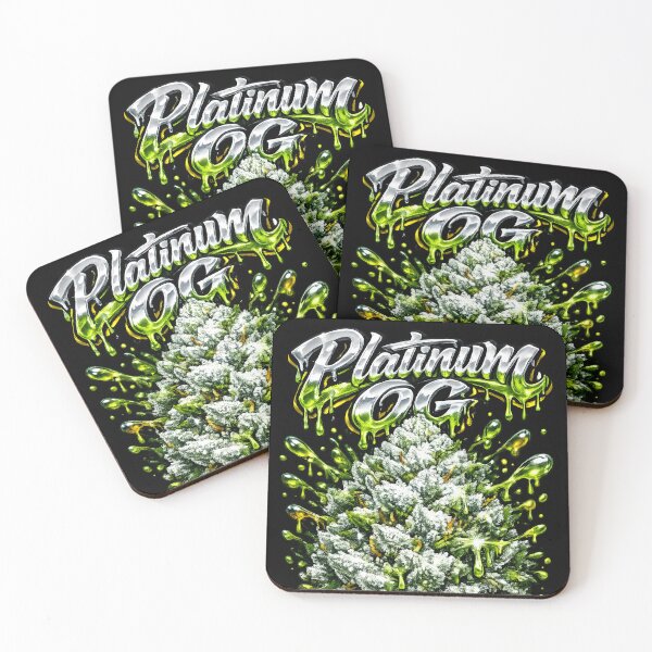 Item preview, Platinum OG Graffiti Print | Shiny Resinous OG Strain  designed and sold by WAUZ.