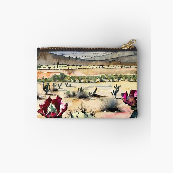 Item preview, Prickly Pear & Mezcal Dreams – Agave in Watercolor designed and sold by NatArtSA.