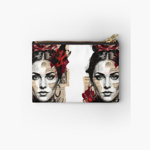 Item preview, Artistic Portrait of a Flamenco Dancer with a Rose designed and sold by TaruHonu.
