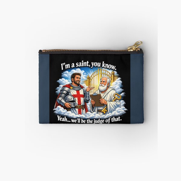 Item preview, I’m a Saint You Know Funny Religious Humor T-Shirt designed and sold by Hornace88studio.