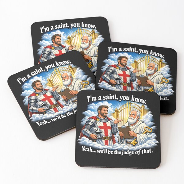 Item preview, I’m a Saint You Know Funny Religious Humor T-Shirt designed and sold by Hornace88studio .