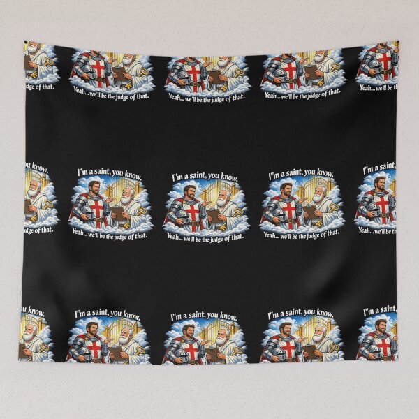 Item preview, I’m a Saint You Know Funny Religious Humor T-Shirt designed and sold by Hornace88studio.