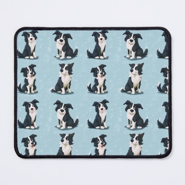 Item preview, Cute Happy Border Collie Puppy Dog Lover Design designed and sold by NicolasGlowArt.