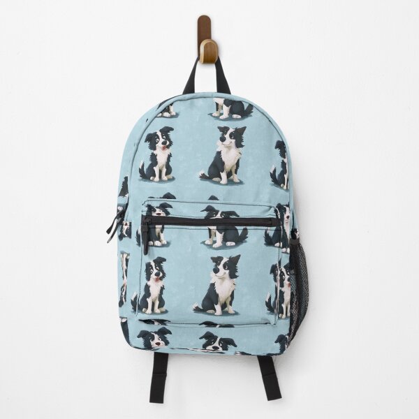 Item preview, Cute Happy Border Collie Puppy Dog Lover Design designed and sold by NicolasGlowArt.